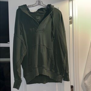 Aerie Women’s Olive Green Hoodie Sweater